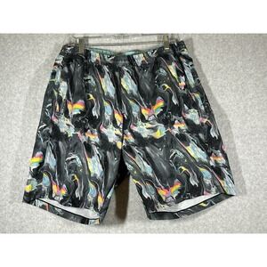 BirdDogs Gym Shorts 2XL 10" Multicolored Lined BILLY WONKAS Stretch Performance